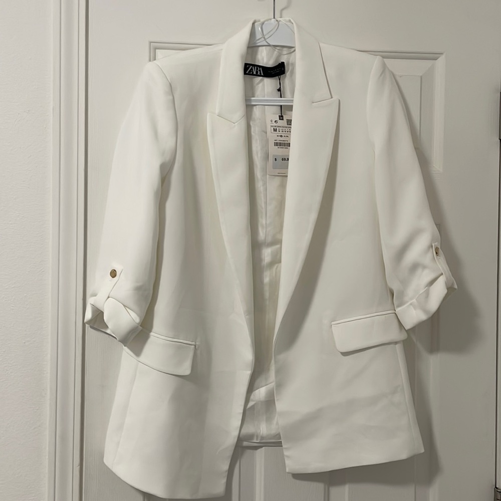 Zara Cream Blazer